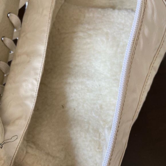 Rieker Switzerland High knee tall winter boots white size 38 - Picture 4 of 12